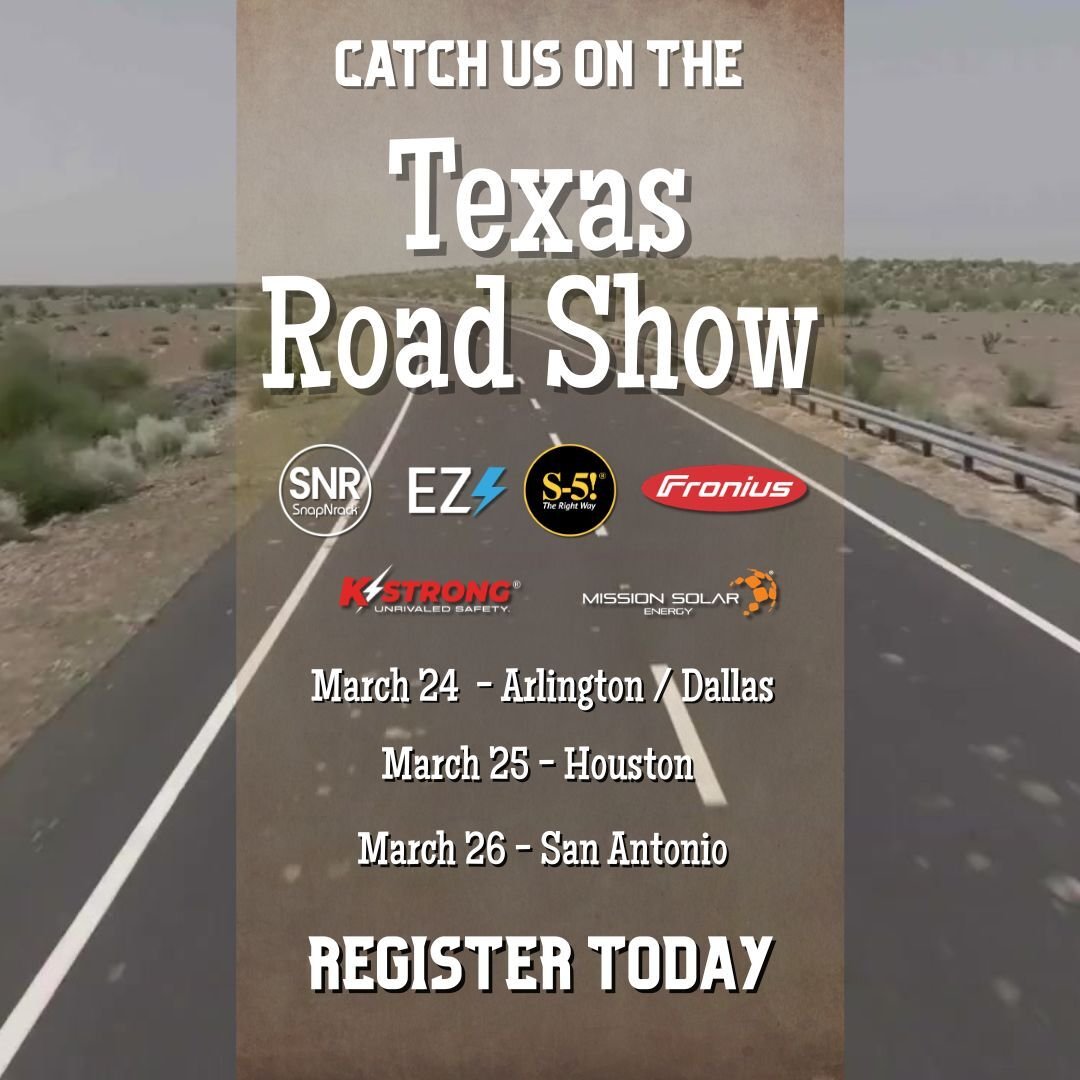 Texas Roadshow event graphic 1080x1080